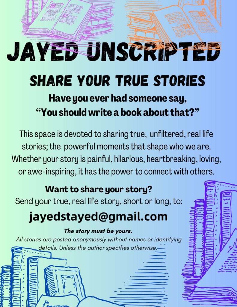 jayed unscripted flyer image